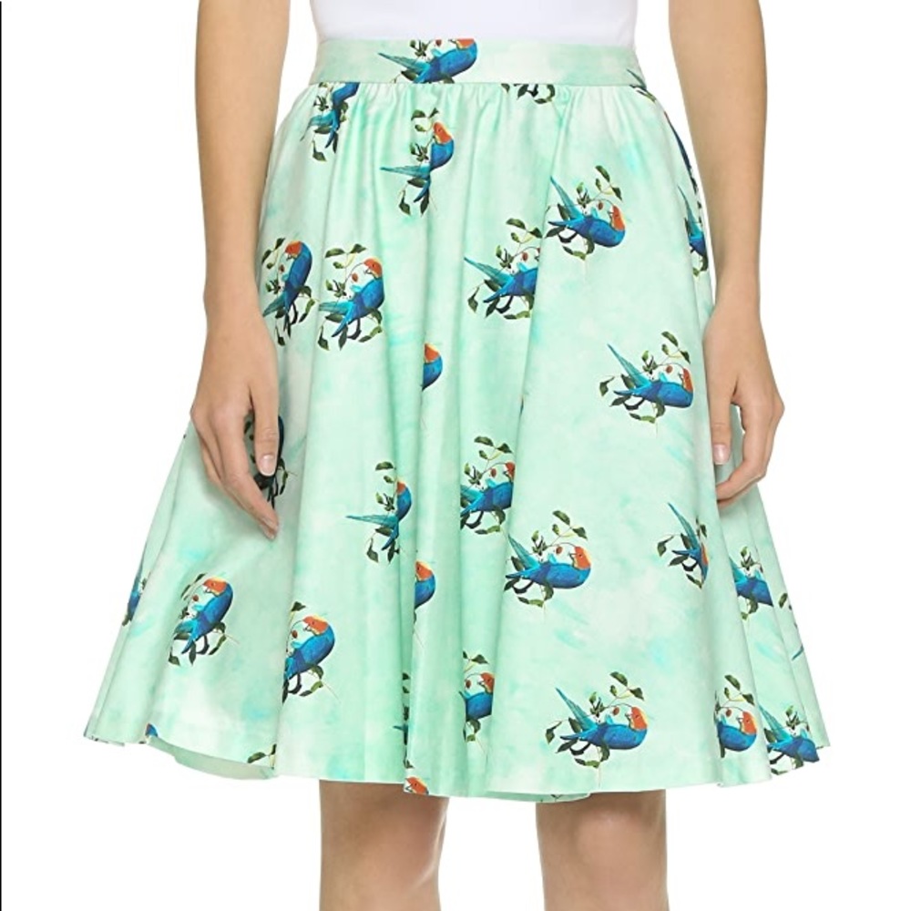 COPY - Alice + Olivia Earla Parrot Skirt